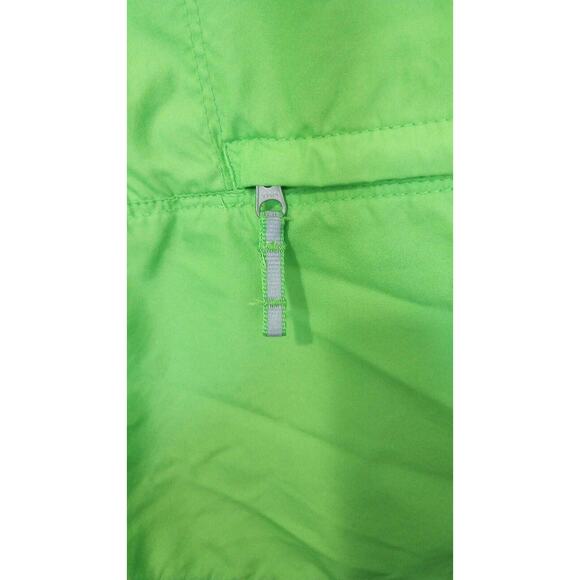Nike Running Windbreaker Jacket Womens SZ Small Reflective Lime Neon Green - Picture 7 of 10